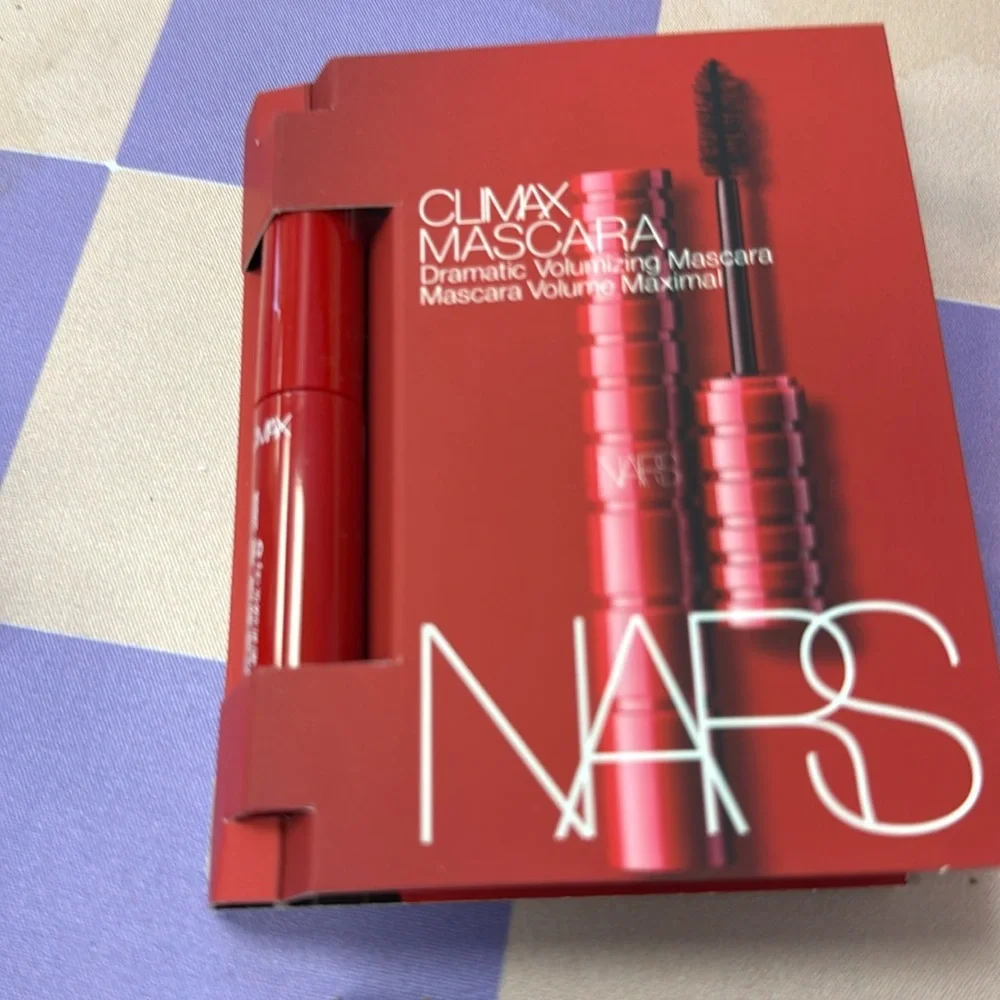 NARS Makeup Set  Orgasm Afterglow liquid blush Black Eyeliner & Climax mascara